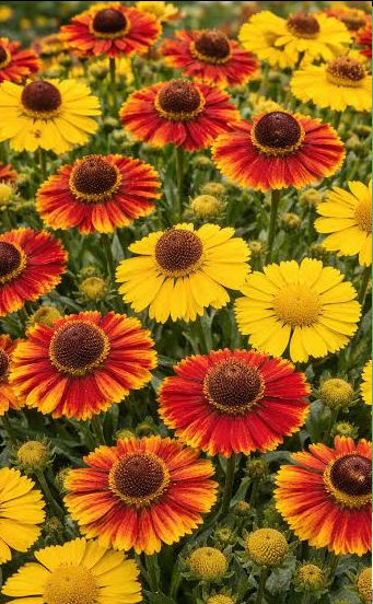 HELENIUM AUTUMN SHADES